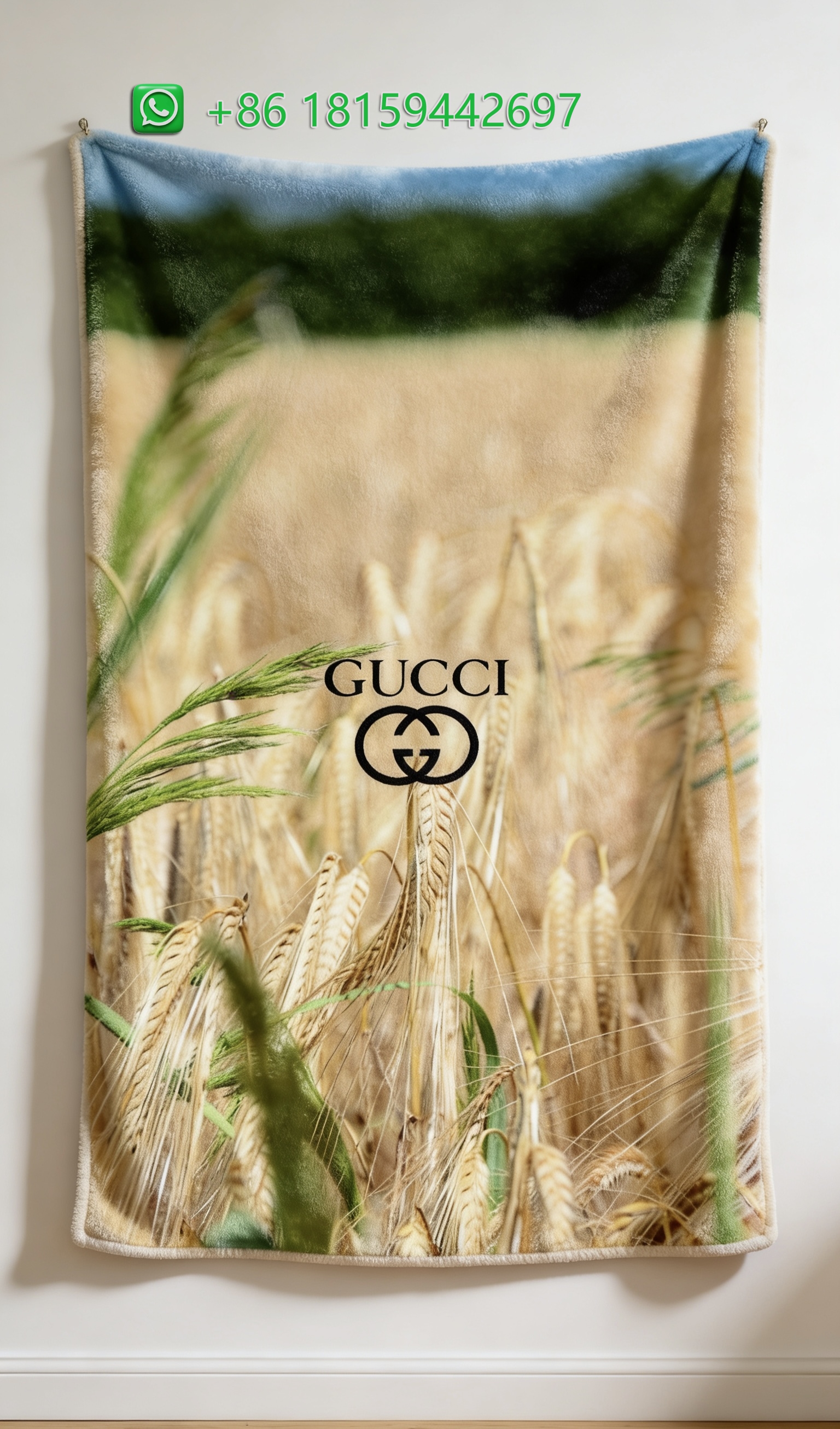 Gucci Throw Blankets